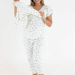 Pijama Pantalon Duo Verde Claro