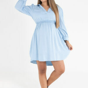 Vestido Corto Camisero